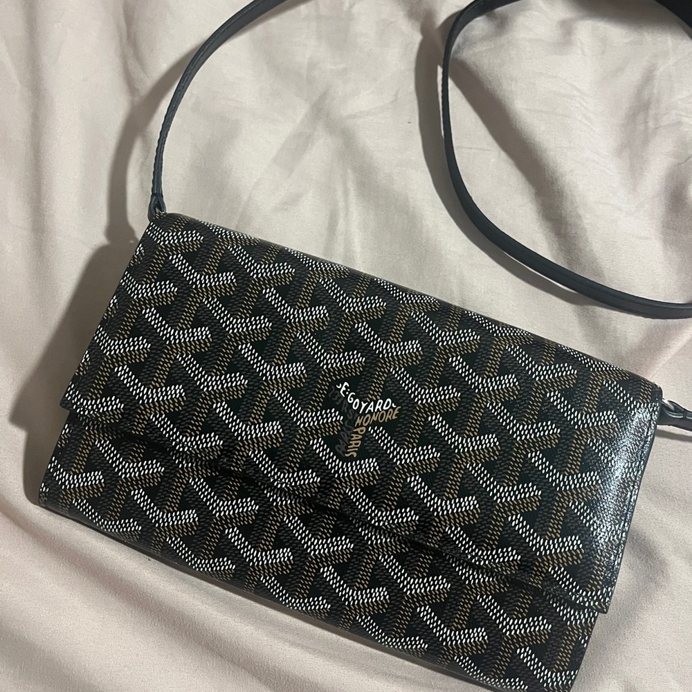 Goyard Goyardine Varenne Continental Wallet Black